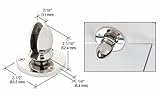 CRL Polishedステンレス3 / 8 "垂直パネルクランプ