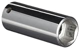 Martin BMD615 15mm Type II Opening 3/8 Square Drive Socket, 6 Points Deep, 2-7/32 Length, Chrome Fin