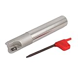 uxcell　エンドミル　フライスカッターツール　T8レンチ　ストレートシャンク　BAP 300R C20-20-120-2T