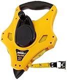 Johnson Level & Tool 1831-0100 Long Tape Measure Geared Metric, 100-Feet by Johnson Level & Tool