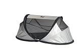 Deryan Travel Cot Baby Luxe (Silver) by Deryan