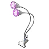 植物育成用LEDランプ 14W LED植物育成ライト 360度調節可能 水耕栽培ランプ 室内用 プラントライト 園芸 室内栽培ランプ 三つの波長 (14W)