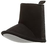 Luvable Friends ユニセックス・キッズ Winter Boot with Glitter カラー: ブラック