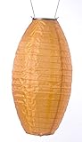 High Quality Soji Pod Poppy, LED Outdoor Solar Lantern, Handmade with Weather-Resistant UV Rated Fab