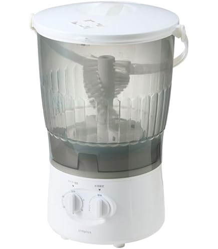 Amazon.co.jp: ウォッシュボーイ×INNCLIVE 小型洗濯機 TOM-12fiw