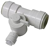 Watts P-667 Ice Maker Tee Valve, 1/2-Inch CTS x 1/4-Inch OD [並行輸入品]