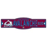 NHL Colorado Avalancheサイン、4.5 X 17インチ