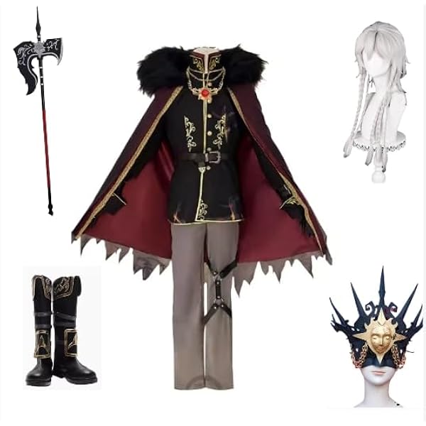 イタカコスプレ ウィッグ付き IdentityV 第五人格 夜の番人(イタカ) 日を蝕む者 コスプレ