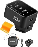 【Godox正規代理＆日本語取説書】GODOX X3-C Canon カメラ TTL ワイヤレス フラッシュ トリガー、OLED タッチ スクリーン フラッシュ トランスミッター、内蔵リチウム電池、高速充電をサポート、GODOX TT600、AD300PRO、V1 シリーズ、TT685II,V860IIIおよびその他のフラッシュ モデルと互換性があります
