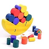 【JGmax】お月様バランストイ　積み木　 知育玩具　出産祝いやギフト