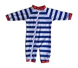 (スイムジップ) SwimZip 男児用長袖サンスーツ UPF 50 日光から保護 US サイズ: 2T カラー: ブルー
