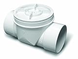 Canplas 223286W PVC Backwater Valve, 6-Inch [並行輸入品]