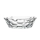 CXQ ヨーロッパスタイルのガラス灰皿おしゃれなハニカムクリエイティブパーソナリティウィンドブレー