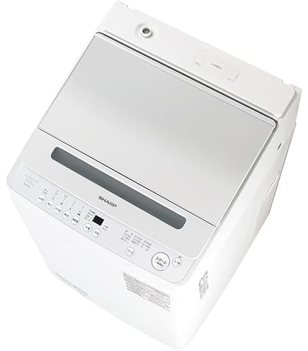 Amazon.co.jp: シャープ 9.0kg 全自動洗濯機 ゴールド系SHARP 穴なし槽 