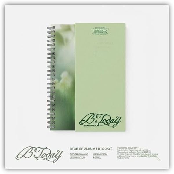 BTOB TIME フォトブック jp.ktown4u.com : BTOB - EP アルバム [BTODAY] (Photobook Ver.)
