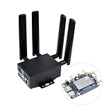 Waveshare RM502Q-AE 5G 帽子 Raspberry Pi クアッド用 5G/4G/3Gアンテナ LTE-A マルチバンド付き ケース付き