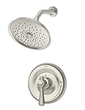 Symmons S-5401-STN Degas Shower System with Lever Handle and Integral Volume Control, Satin [並行輸入品]