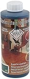 SamaN TEW-102-12 12-Ounce Interior Water Based Stain for Fine Wood, Turquoise [並行輸入品]