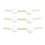 赤ちゃんの女の子の髪のバンド新生児のヘッドバンドかわいい髪の弓、白