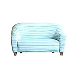 arne ミニソファー 2人掛け キッズソファ 布張り Petit 2P K8327-1 ストライプ GR