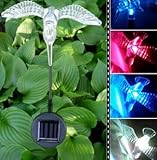 Beho-太陽光発電動物のカラフルな LED ライト ガーデン風景装飾防水ランプ-鳥