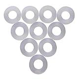 パッキン ソーダストリーム ミドボン側ネジ：W21.8-14用パッキン ガスシリンダー側ネジ：TR21-4 共通10個セット ガスケット (ソフトタイプ(シリコン製))