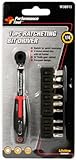パフォーマンスツールプロフェッショナル油圧ショップSeat 24 10pc Ratcheting Bit Driver W38915