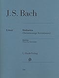 J.S.バッハ: シンフォニア (三声のインヴェンション)BWV 787-801/原典版/シャイデラー編 (運指無し)/ヘンレ社/ピアノ・ソロ