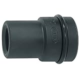 水戸工機 インパクトレンチ用袋ナットソケット 4角 P817SM S:17mm×全長:76mm×1インチ 自動車ダブルタイヤ用