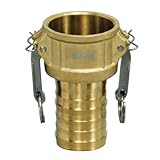 【カムロック】【20個セット】レバーカップリング ホースシャンクカプラー（メス×タケノコ） ブロンズ製 21/2インチ 65A