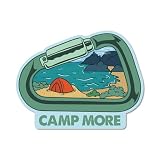 ステッカーパック(Sticker Pack) キャンプモアカラビナ L