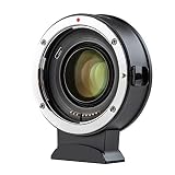 VILTROX マウントアダプター EF-Z2 スピードブースター レンズ変換アダプター 画角0.71倍になる 明るさ一段階明るくなる AF瞳フォーカス 手ぶれ補正 キヤノンEFフルサイズレンズ→Nikon Zマウントカメラに装着用 EF-S (APS-Cレンズ)レンズは非対応 Z5 Z6 Z7 Z50カメラ対応