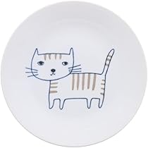 Amazon.co.jp: EAST table（イーストテーブル）中皿 ねこまるけ