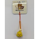 牛久保工芸社 リラックマ 顔鈴根付 キイロイトリ RK-027 H1.75×W1.9cm