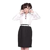 【A&Tcollection】マイ☆ティーチャー / SEXY★女教師コスプレ 白ブラウス&深スリット入タイトスカート