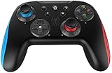 スイッチ用ゲームコントローラー、PCとAndroid用TOYENワイヤレスゲームパッド、3Dジョイスティックモジュールおよびボタンモジュール