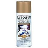 (ラストオレウム)Rust-Oleum 7270830 メタリックスプレー、ゴールドラッシュ、11オンス 6本セット