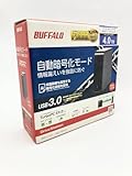 バッファロー BUFFALO ハードウェア暗号機能搭載 USB3.0用 外付けHDD 4TB HD-LX4.0U3D