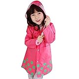 キッズ 子供用 レインコート かわいい フード付き ポンチョ レイン ウェア 合羽