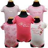CalvinKlein カルバンクライン ベビーボディスーツ ベビー下着 5枚セット 3/6ヶ月