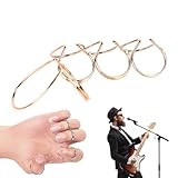 バタフライギターピック、フィンガースモールギター、耐久性のあるギターとベースピック、ギターベースバンジョーのリズミカルな感覚を強化、バタフライギターサムピック
