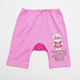 アンパンマン 天竺5分丈パンツ 80ｃｍ-95ｃｍ （TA4520) (80cm, ピンク)
