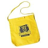 スタジオトムス HALLO SUPLLY 帽子 男女兼用 メンズ レディース CVS 2WAY SD KUMA キャンバス ショルダー BAG (イエロー)