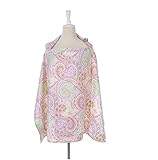 HOT - Luxury Combed Cotton Breastfeeding Nursing Poncho Cover Up / Privacy Nursing Cover Blanket / P