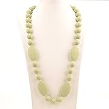 Consider It Maid Silicone Teething Necklace for Mom to Wear - FREE E-BOOK - BPA FREE and FDA Approve