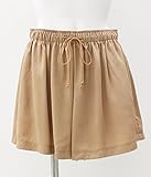 anap mimpi トロミシンプルショートパンツ ベージュ F