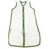 Bambino Land Sleepingバッグ3層 – ホワイトwithグリーントリム