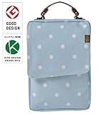 【Rompbaby(ロンプベイビー)公式サイト】究極のオムツポーチ【「グッドデザイン賞」「キッズデザイン賞」受賞】【すぐウェットティッシュが取り出せ、赤ちゃんのおむつ替えが驚くほど楽に】(ベビーブルー