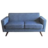 北欧スタイル　2-3人掛け ファブリッククラシカルソファ ビンテージデニム DNM