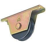 ヨコヅナ 鉄重量戸車 V型 枠付 90mm JHM-0905 [2個入]